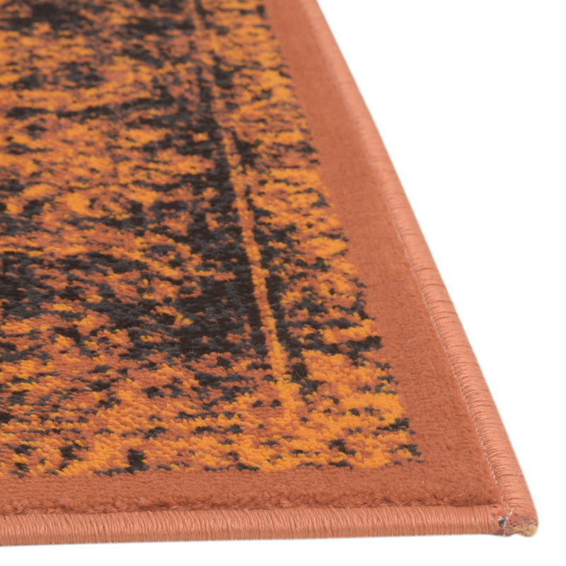 Ankara Elegance Collection Area Rug - Ephesus (Terracotta) Rectangle Terracotta lifestyle 7