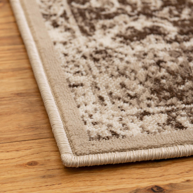 Ankara Elegance Collection Area Rug - Ephesus (Cream) Rectangle Cream lifestyle 8