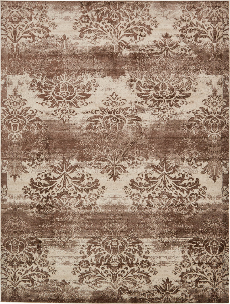 Andes Summit Collection Area Rug - Cotopaxi Rectangle Dark Beige Main