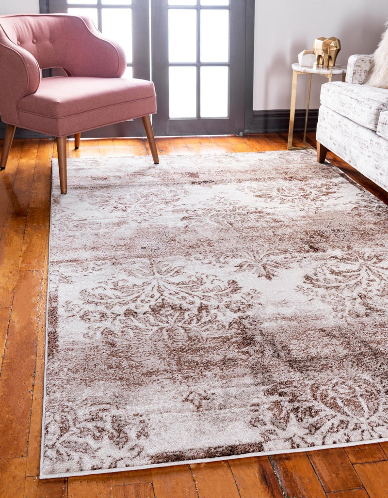 Andes Summit Collection Area Rug - Cotopaxi Rectangle Dark Beige lifestyle 2