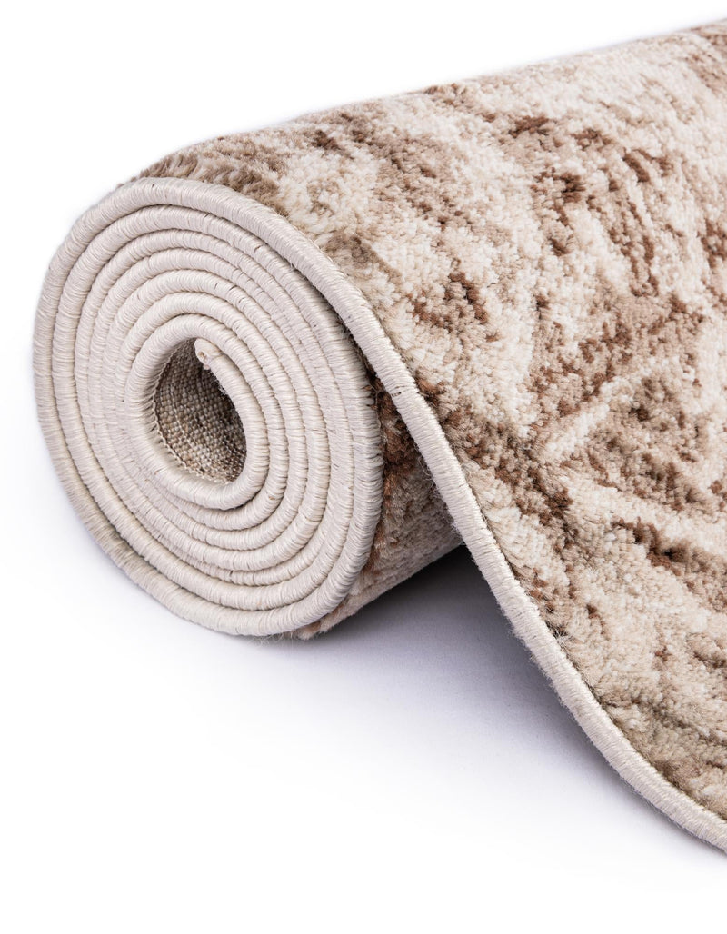 Andes Summit Collection Area Rug - Cotopaxi Rectangle Dark Beige lifestyle 12