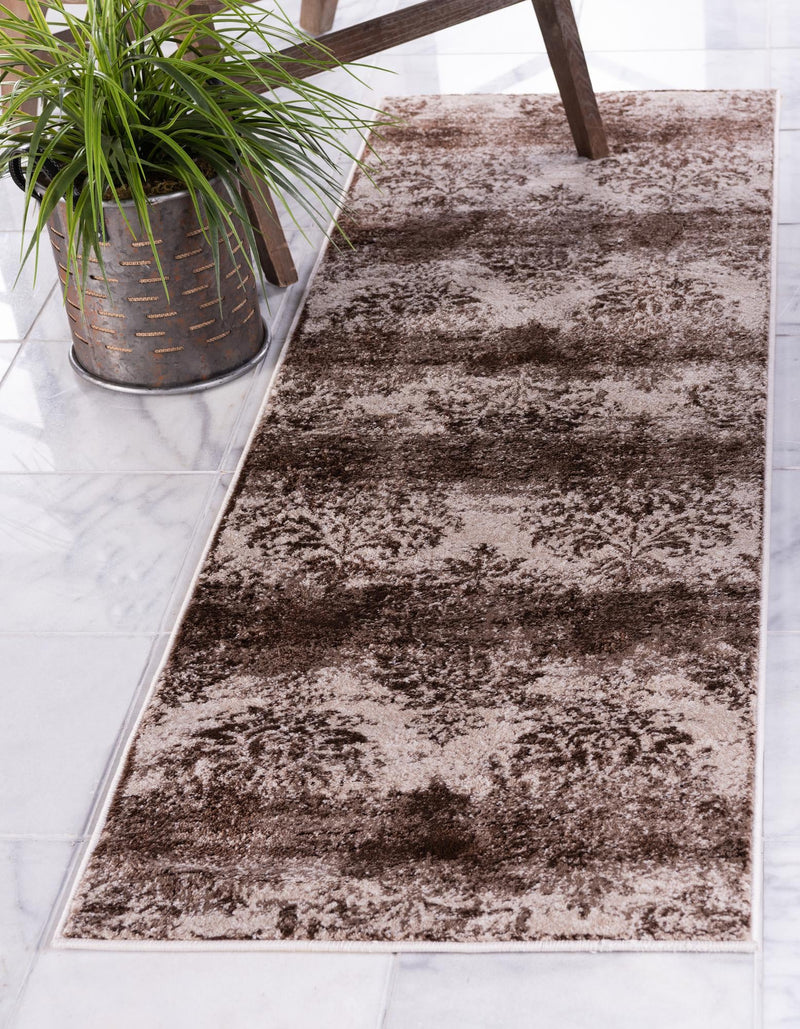 Andes Summit Collection Area Rug - Cotopaxi Runner Dark Beige lifestyle 20