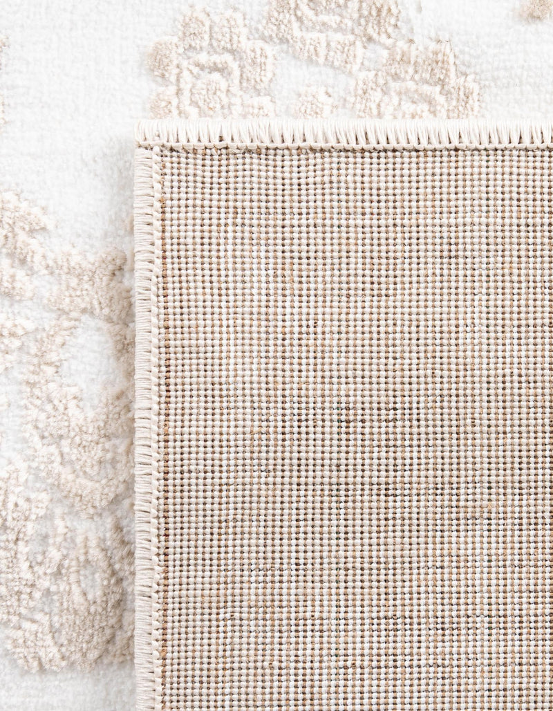 Andes Summit Collection Area Rug - Chimborazo Rectangle White Brown lifestyle 25