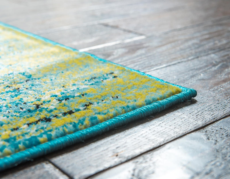 Ankara Elegance Collection Area Rug - Antalya Runner Blue lifestyle 17