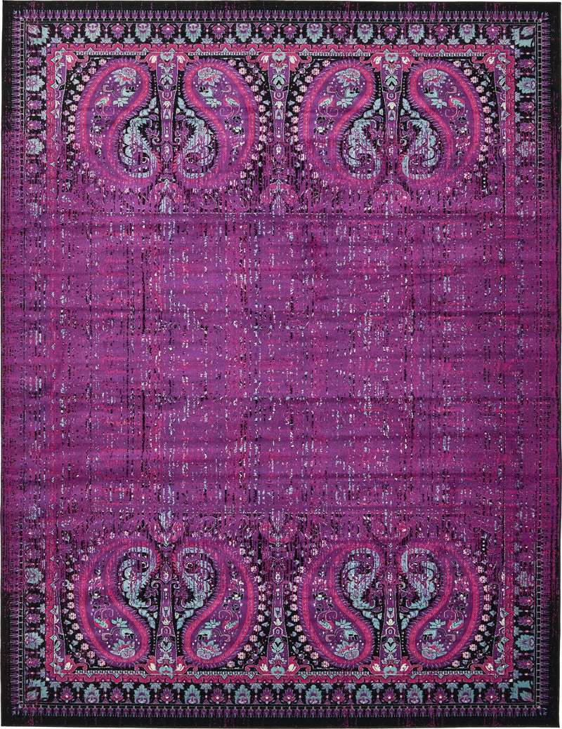 Ankara Elegance Collection Area Rug - Cappadocia Rectangle Lilac lifestyle 2