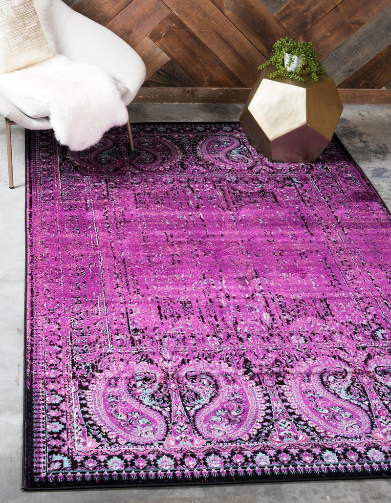 Ankara Elegance Collection Area Rug - Cappadocia Rectangle Lilac lifestyle 4