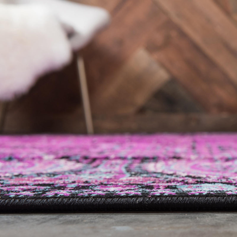 Ankara Elegance Collection Area Rug - Cappadocia Rectangle Lilac lifestyle 12
