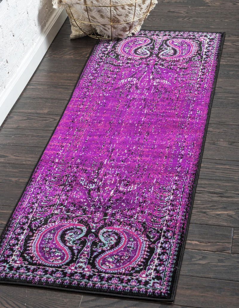 Ankara Elegance Collection Area Rug - Cappadocia Runner Lilac lifestyle 22