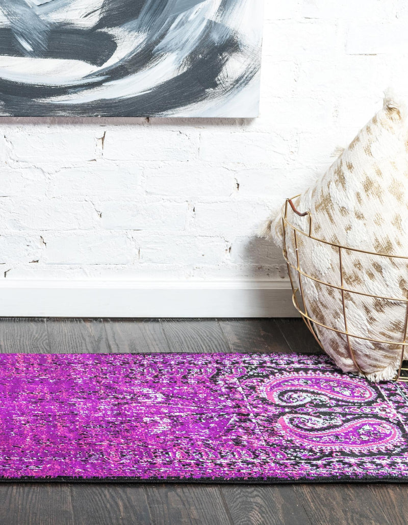 Ankara Elegance Collection Area Rug - Cappadocia Runner Lilac lifestyle 28