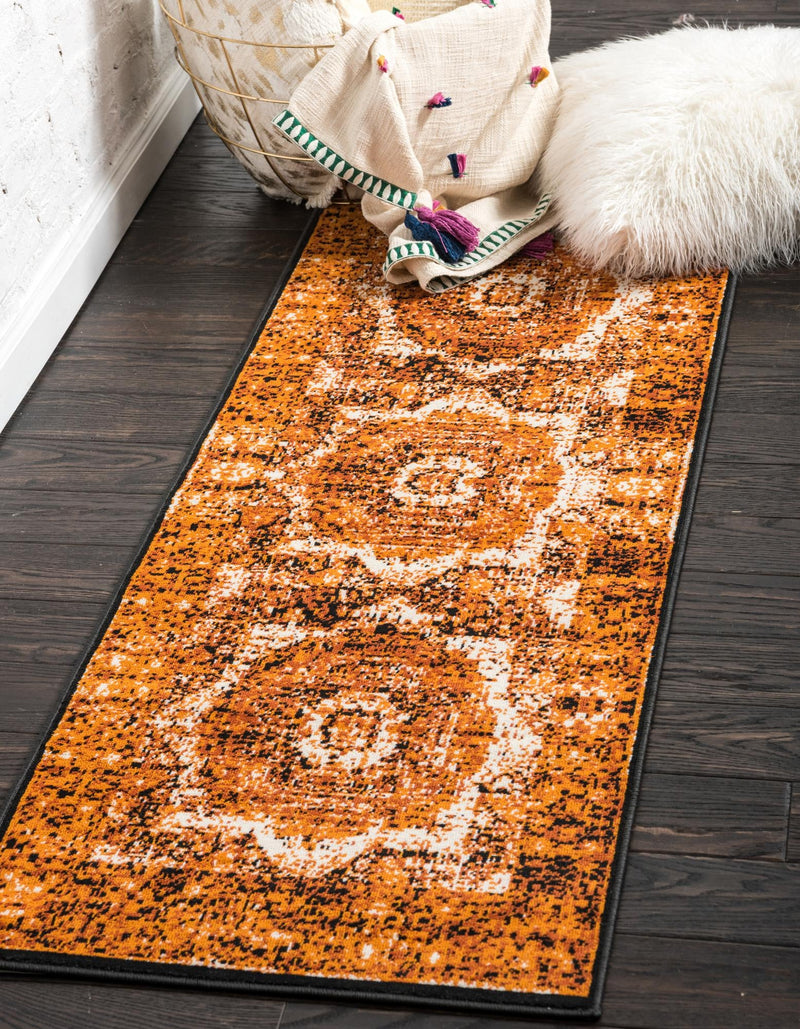 Ankara Elegance Collection Area Rug - Konya (Yellow) Runner Yellow lifestyle 6
