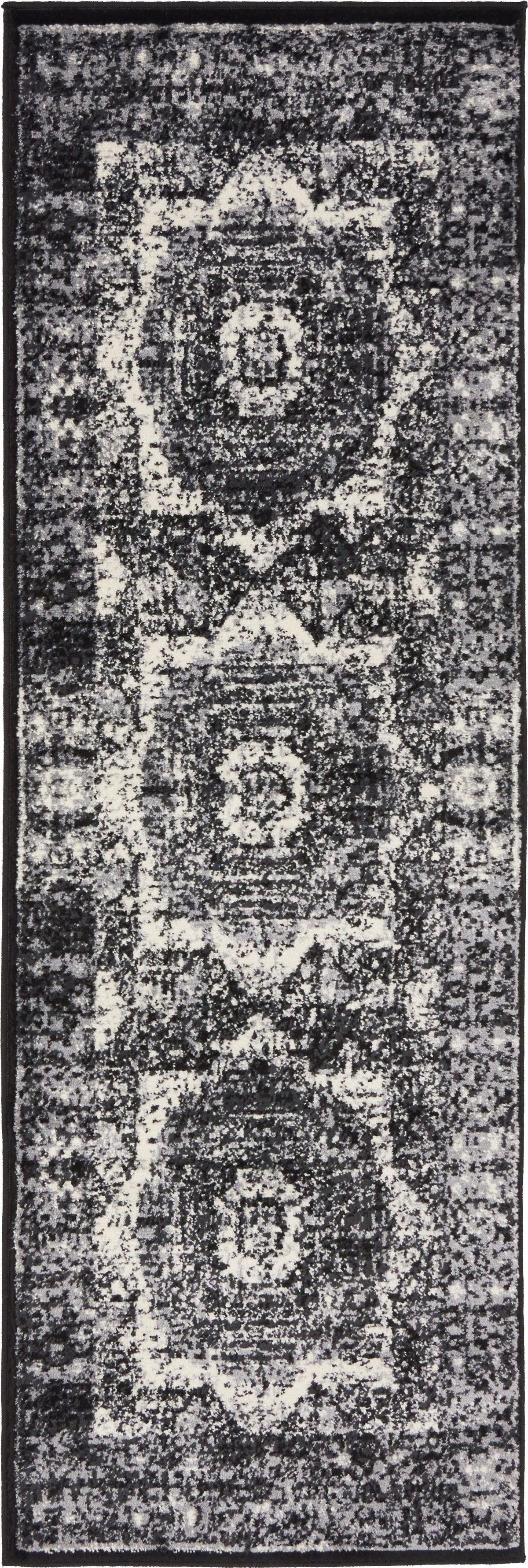 Ankara Elegance Collection Area Rug - Konya Runner Light Gray lifestyle 18