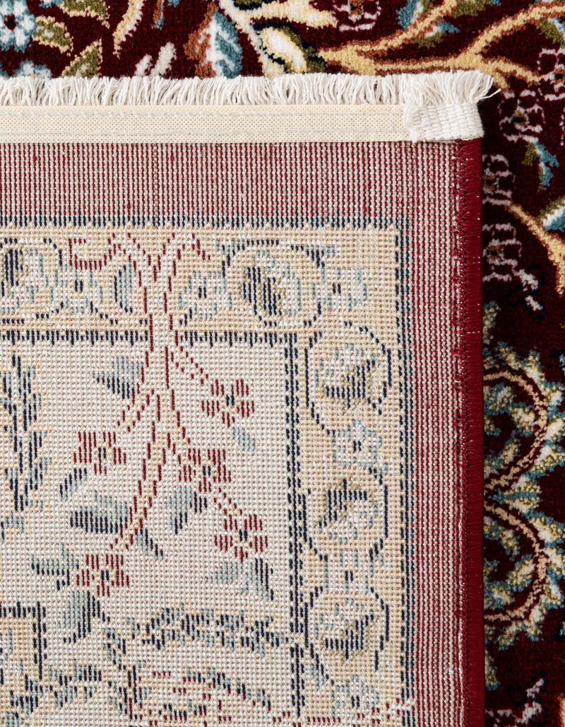 Persian Elegance Collection Area Rug - Kerman (Burgundy) Runner Burgundy lifestyle 34