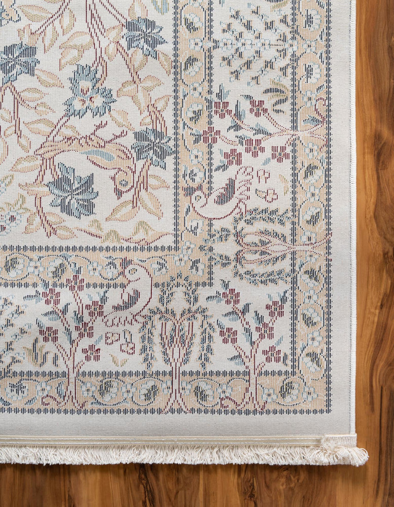 Persian Elegance Collection Area Rug - Kerman (Ivory) Runner Ivory lifestyle 28