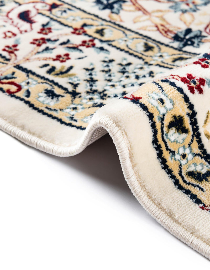 Persian Elegance Collection Area Rug - Kerman (Ivory) Rectangle Ivory lifestyle 12