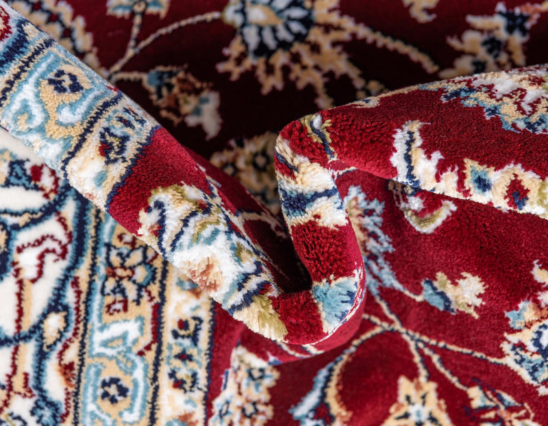 Persian Elegance Collection Area Rug - Ardabil Runner Burgundy lifestyle 74
