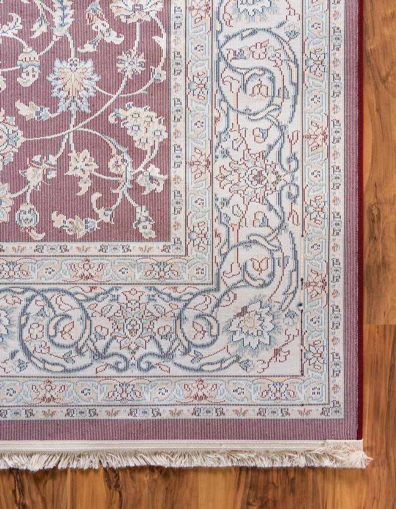 Persian Elegance Collection Area Rug - Ardabil Runner Burgundy lifestyle 84