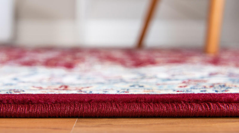 Persian Elegance Collection Area Rug - Ardabil Rectangle Burgundy lifestyle 66