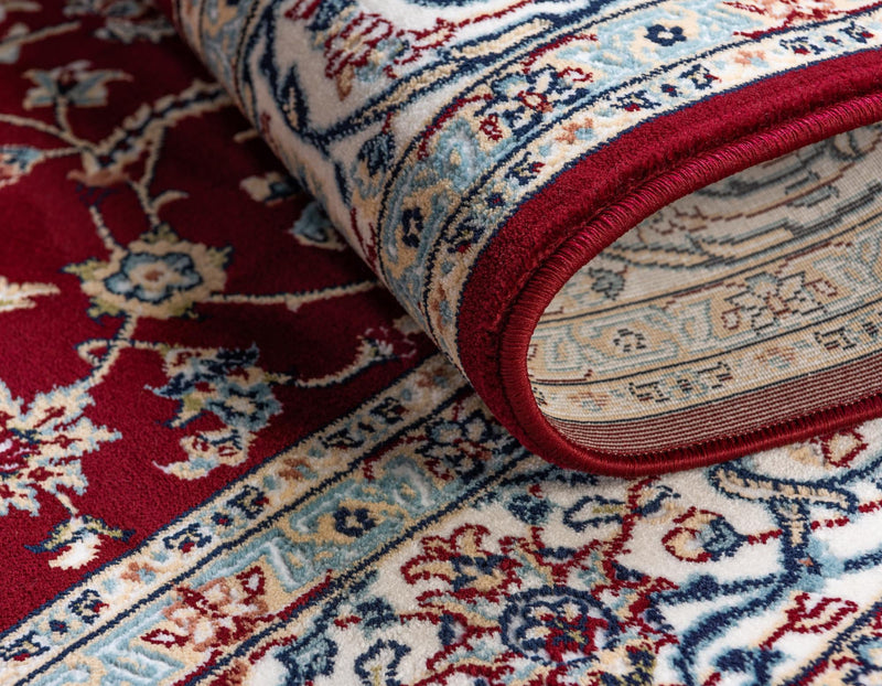 Persian Elegance Collection Area Rug - Ardabil Rectangle Burgundy lifestyle 70