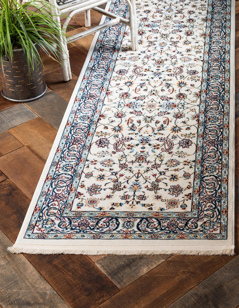 Persian Elegance Collection Area Rug - Ardabil Runner Ivory lifestyle 40