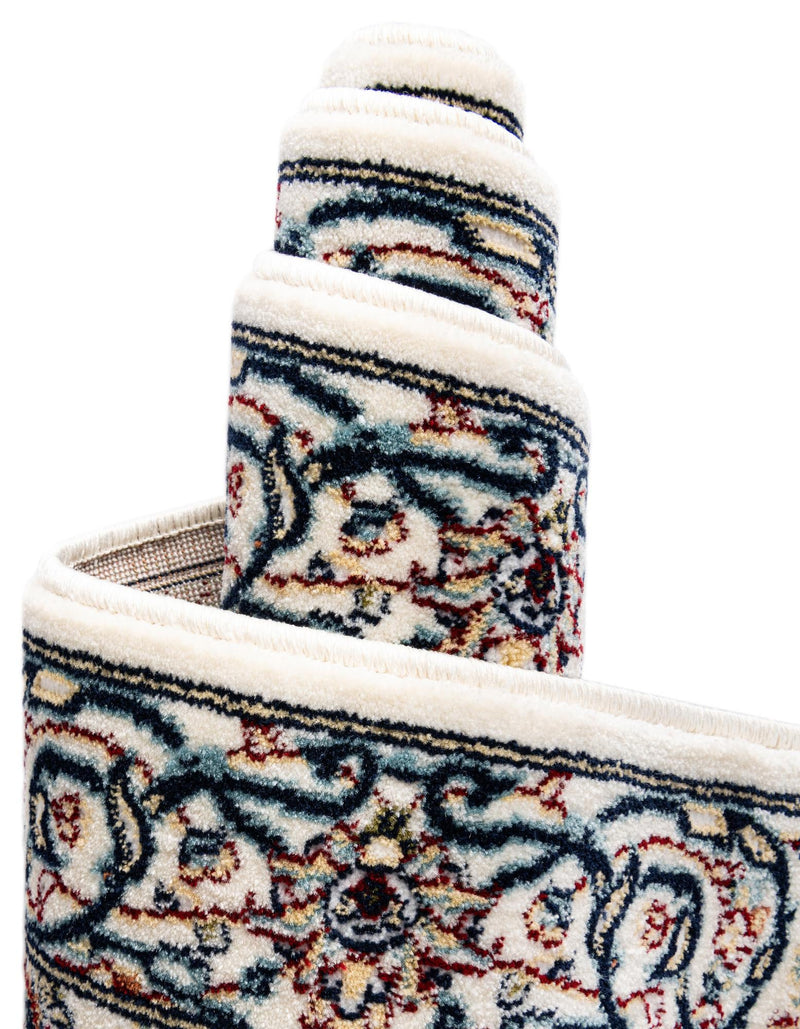 Persian Elegance Collection Area Rug - Ardabil Rectangle Ivory lifestyle 25