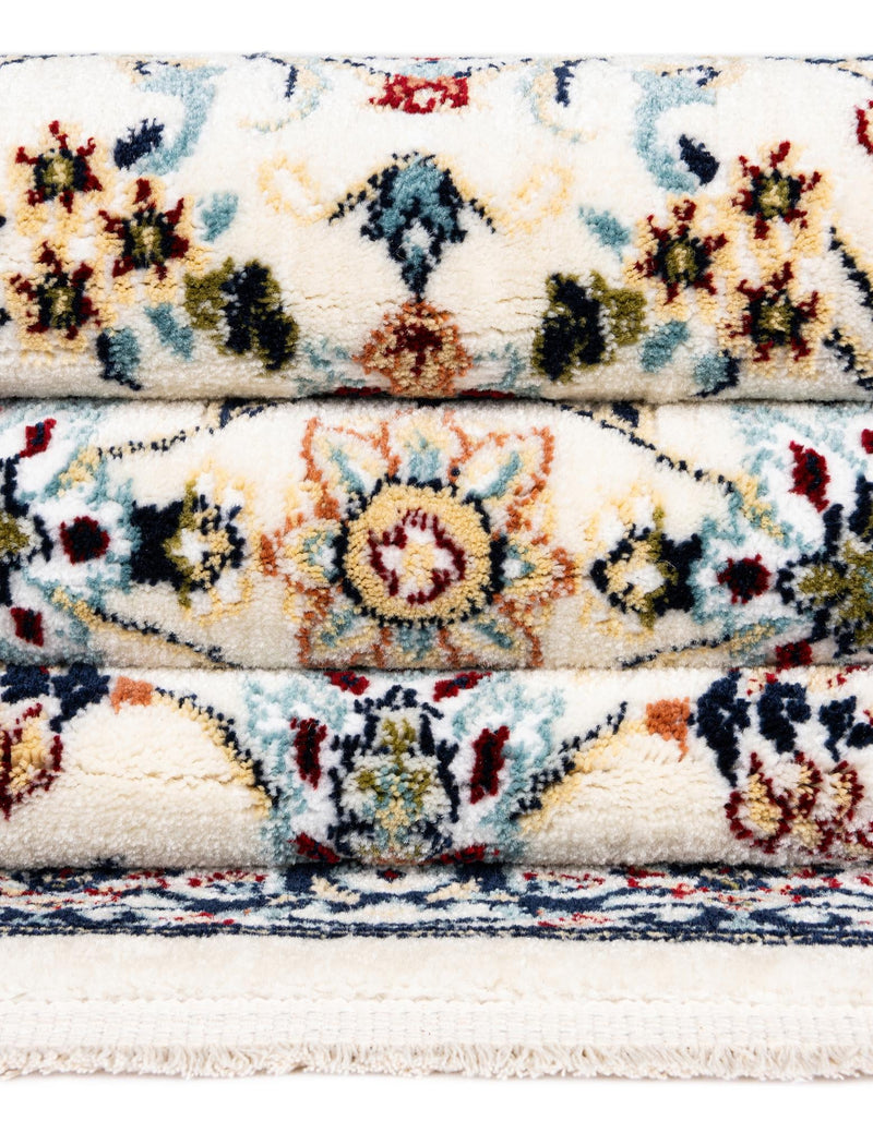 Persian Elegance Collection Area Rug - Ardabil Rectangle Ivory lifestyle 28