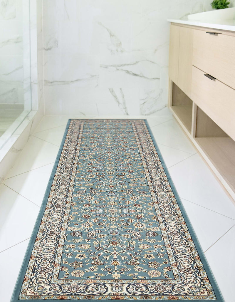 Persian Elegance Collection Area Rug - Ardabil Runner Blue lifestyle 197