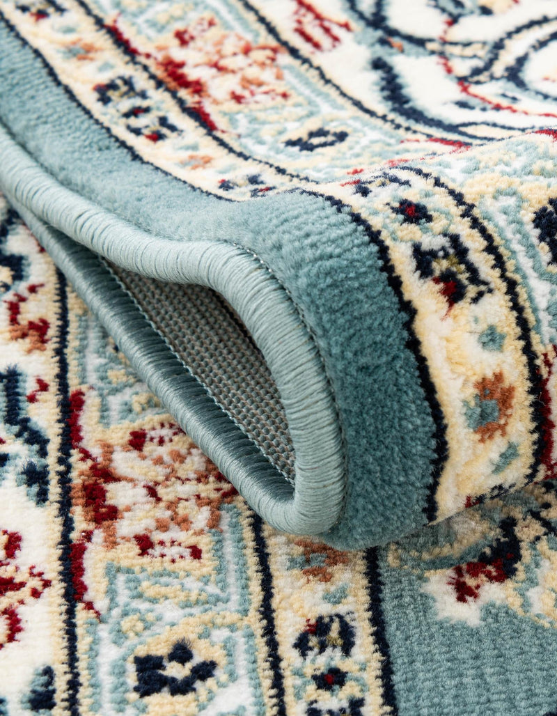 Persian Elegance Collection Area Rug - Ardabil Rectangle Blue lifestyle 71