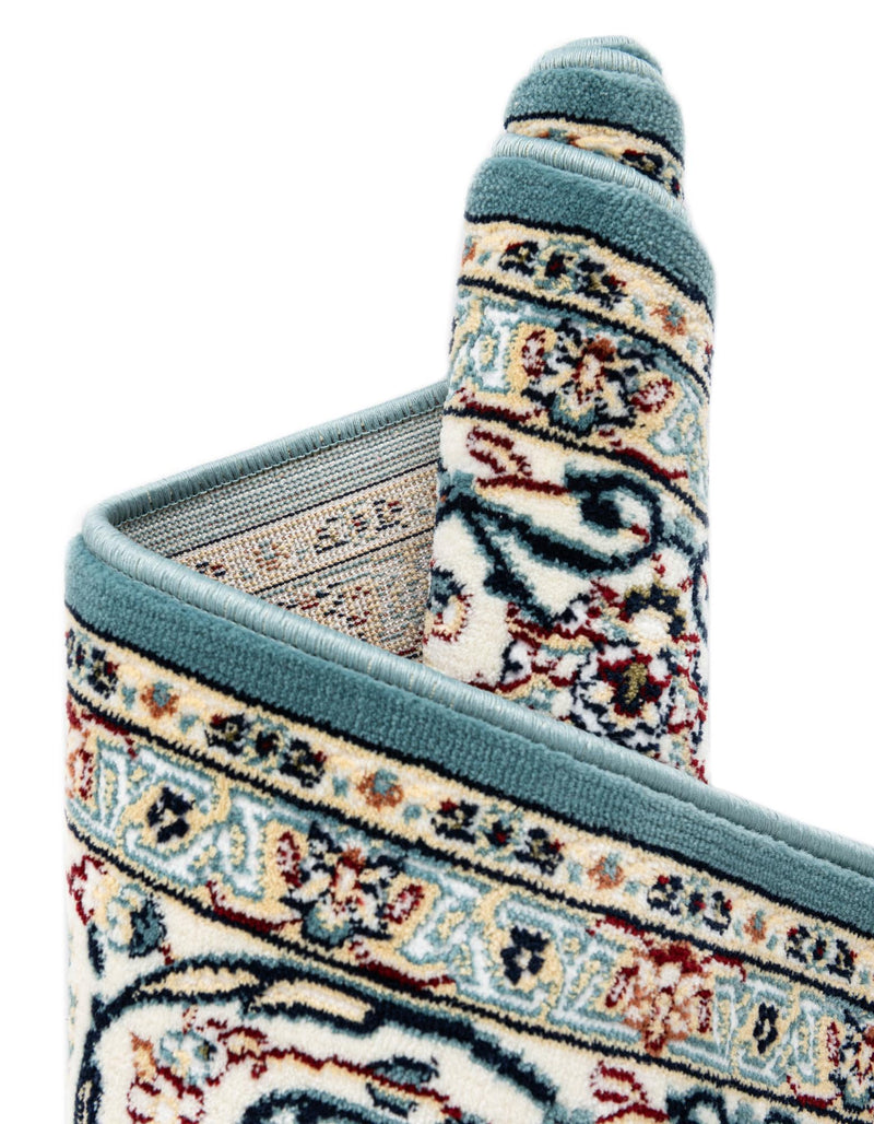 Persian Elegance Collection Area Rug - Ardabil Rectangle Blue lifestyle 87
