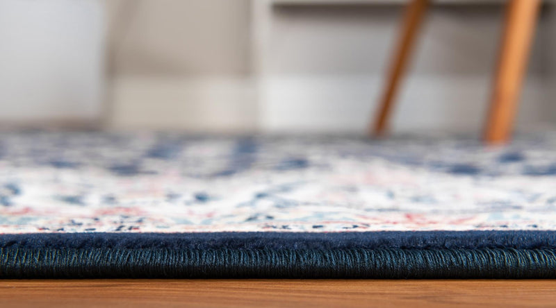 Persian Elegance Collection Area Rug - Ardabil Rectangle Navy Blue lifestyle 68