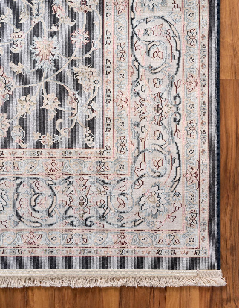 Persian Elegance Collection Area Rug - Ardabil Rectangle Navy Blue lifestyle 86