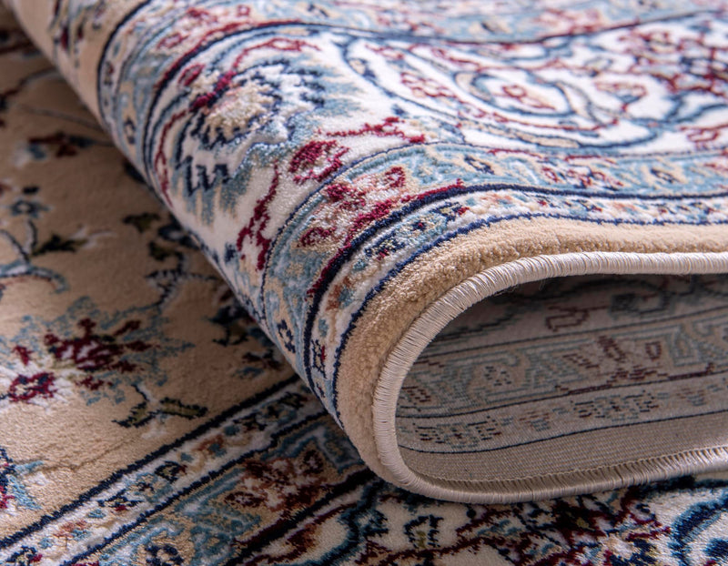 Persian Elegance Collection Area Rug - Ardabil Rectangle Beige lifestyle 73