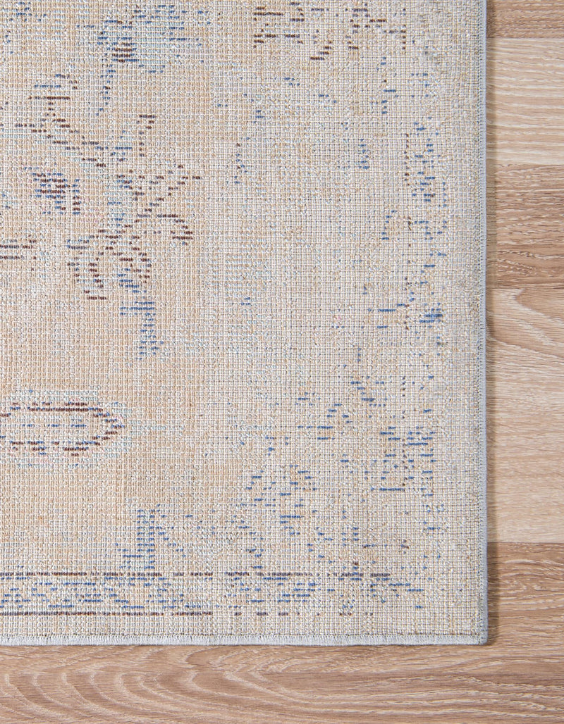 Charleston Elegance Collection Area Rug - Edisto Runner Light Blue lifestyle 47