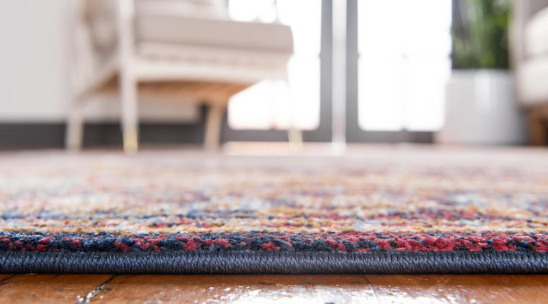 Charleston Elegance Collection Area Rug - Summerville Rectangular Rust Red lifestyle 8