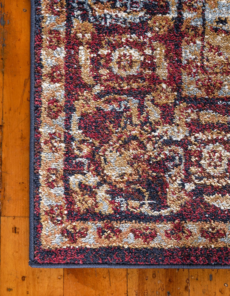 Charleston Elegance Collection Area Rug - Summerville Rectangular Rust Red lifestyle 11