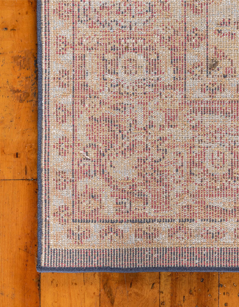 Charleston Elegance Collection Area Rug - Summerville Rectangular Rust Red lifestyle 12