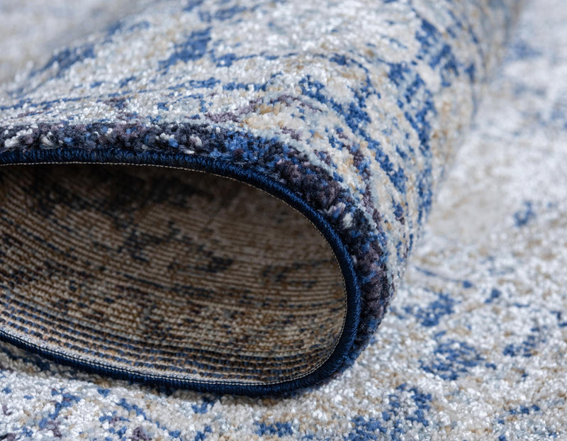 Charleston Elegance Collection Area Rug - Summerville Rectangular Blue lifestyle 31