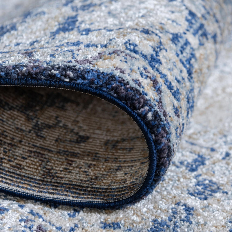 Charleston Elegance Collection Area Rug - Summerville Runner Blue lifestyle 33