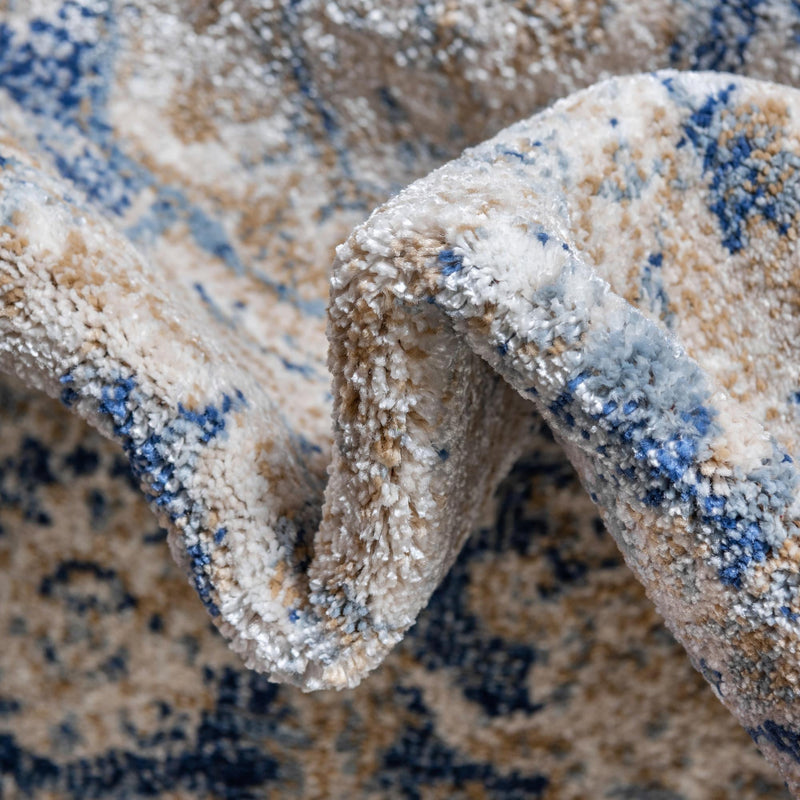 Charleston Elegance Collection Area Rug - Summerville Runner Blue lifestyle 38