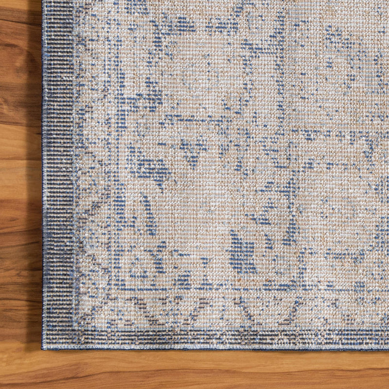 Charleston Elegance Collection Area Rug - Summerville Runner Blue lifestyle 48