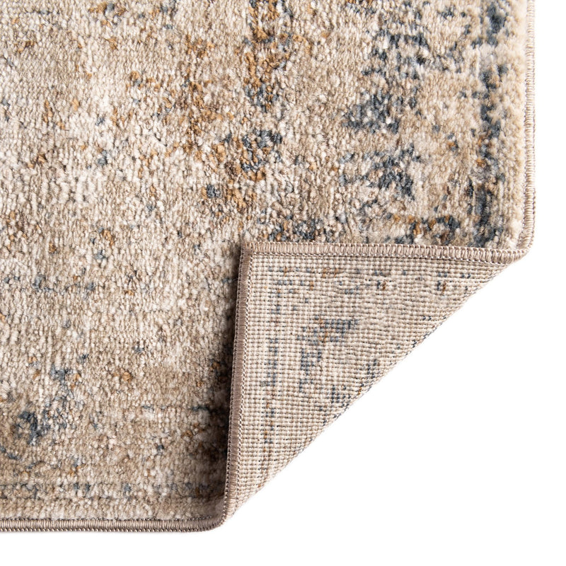 Coastal Manor Collection Area Rug - Pierpoint Rectangle Blue Cream lifestyle 8