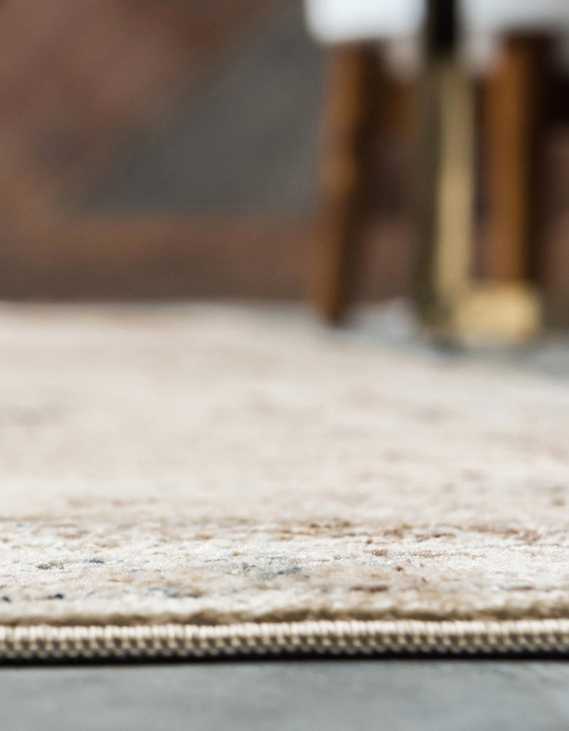 Coastal Manor Collection Area Rug - Pierpoint Runner Blue Cream lifestyle 23