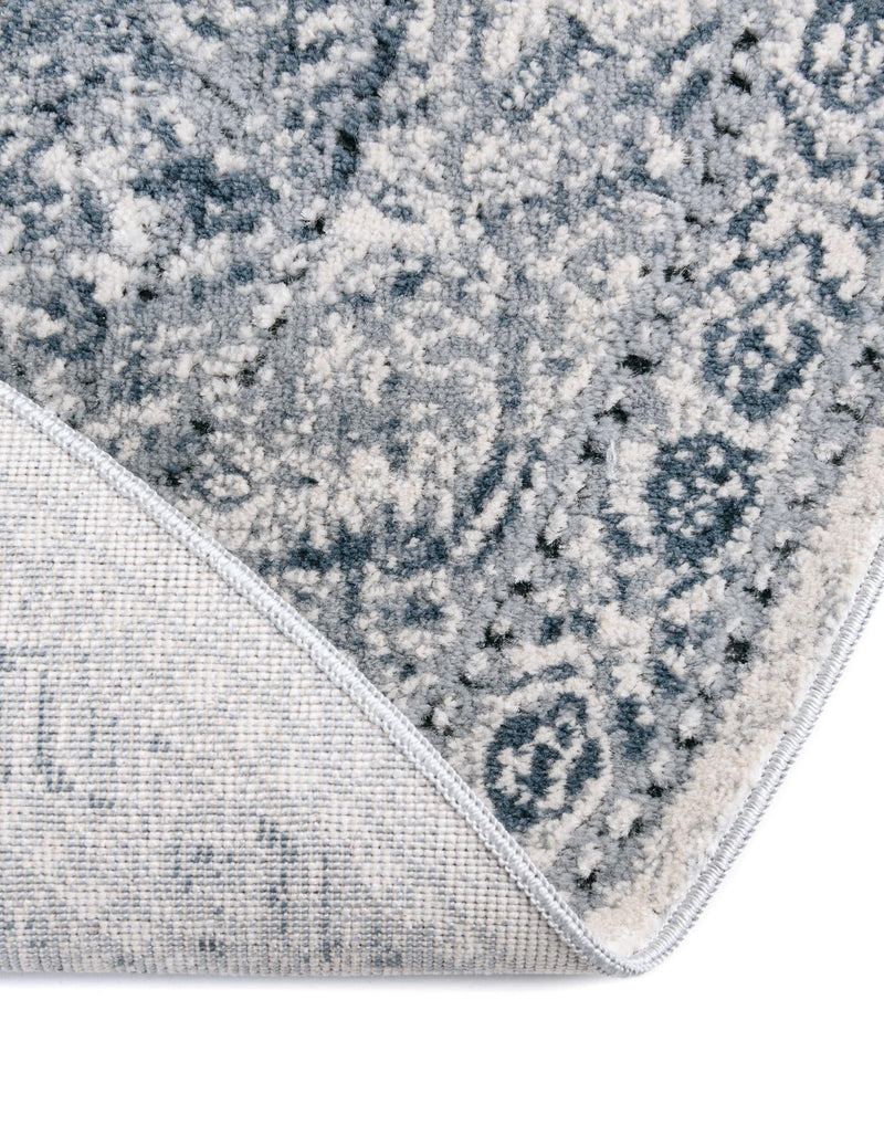 Coastal Manor Collection Area Rug - Seagrove Round Dark Blue lifestyle 54