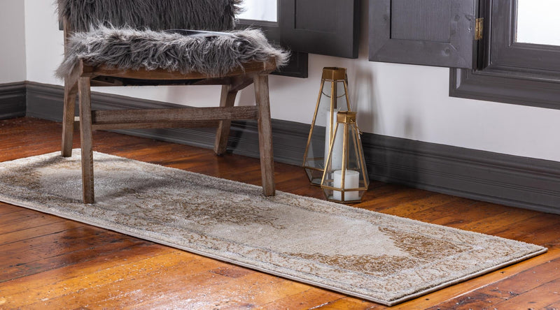 Serenade Oasis Collection Area Rug - Utopia Runner Beige lifestyle 49