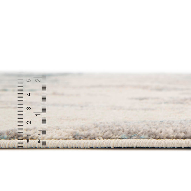 Marrakesh Elegance Collection Area Rug - Berber Runner Light Blue lifestyle 45