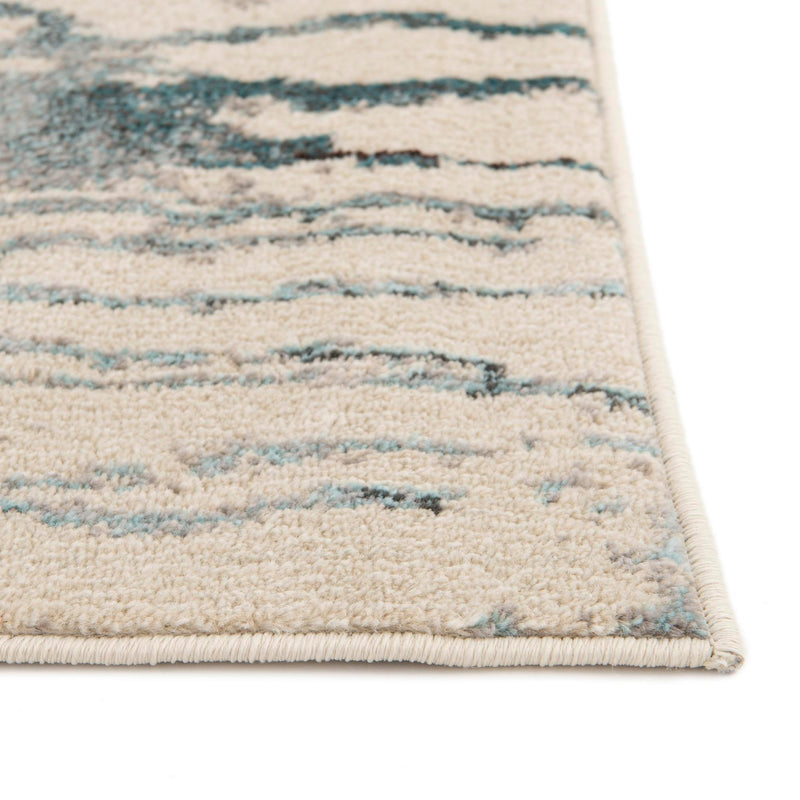 Marrakesh Elegance Collection Area Rug - Berber Runner Light Blue lifestyle 55