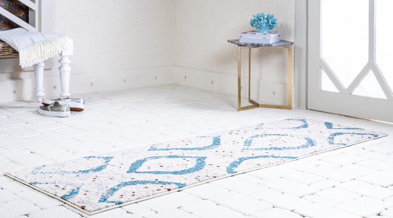 Marrakesh Elegance Collection Area Rug - Kelaa Runner Cream lifestyle 19