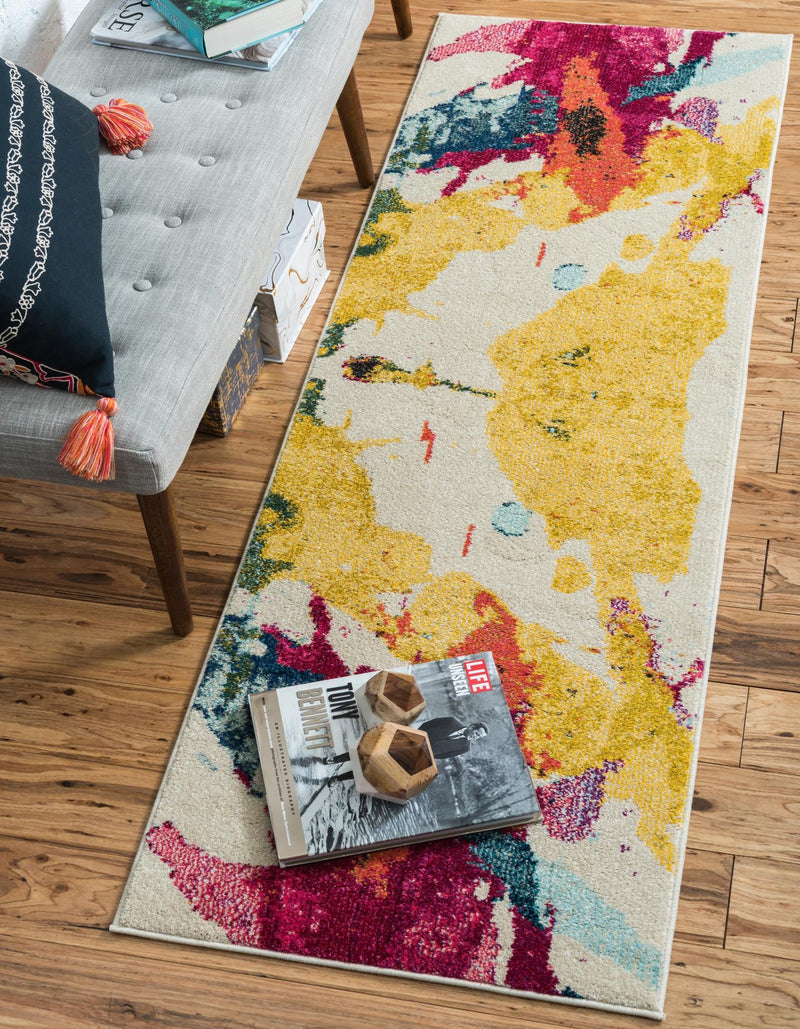 Marrakesh Elegance Collection Area Rug - Essaouira Runner Beige lifestyle 15