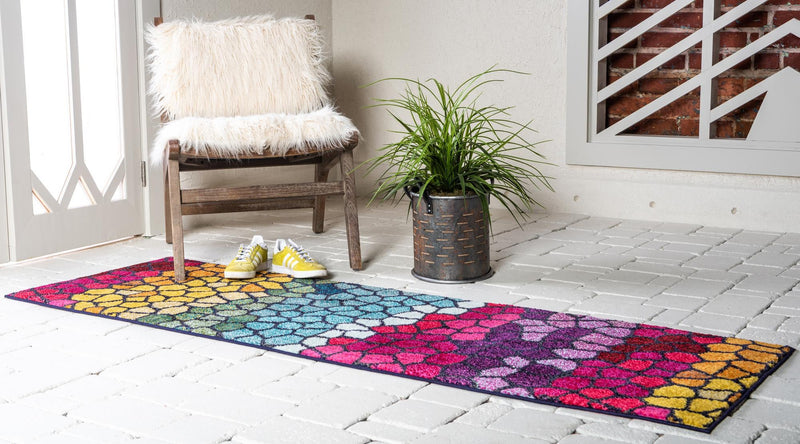 Marrakesh Elegance Collection Area Rug - Melilla Runner Multi lifestyle 31