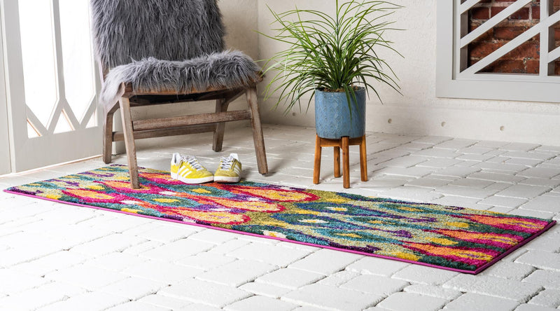 Marrakesh Elegance Collection Area Rug - Zagora Runner Multi lifestyle 19