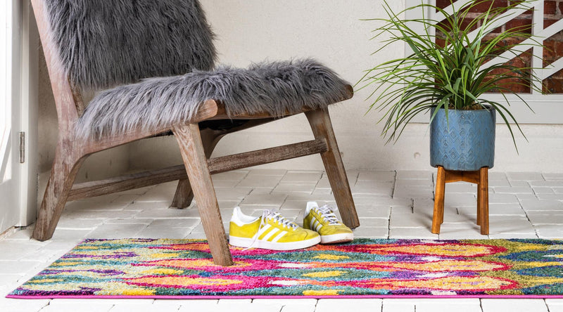 Marrakesh Elegance Collection Area Rug - Zagora Runner Multi lifestyle 22